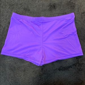 Purple Biker Shorts